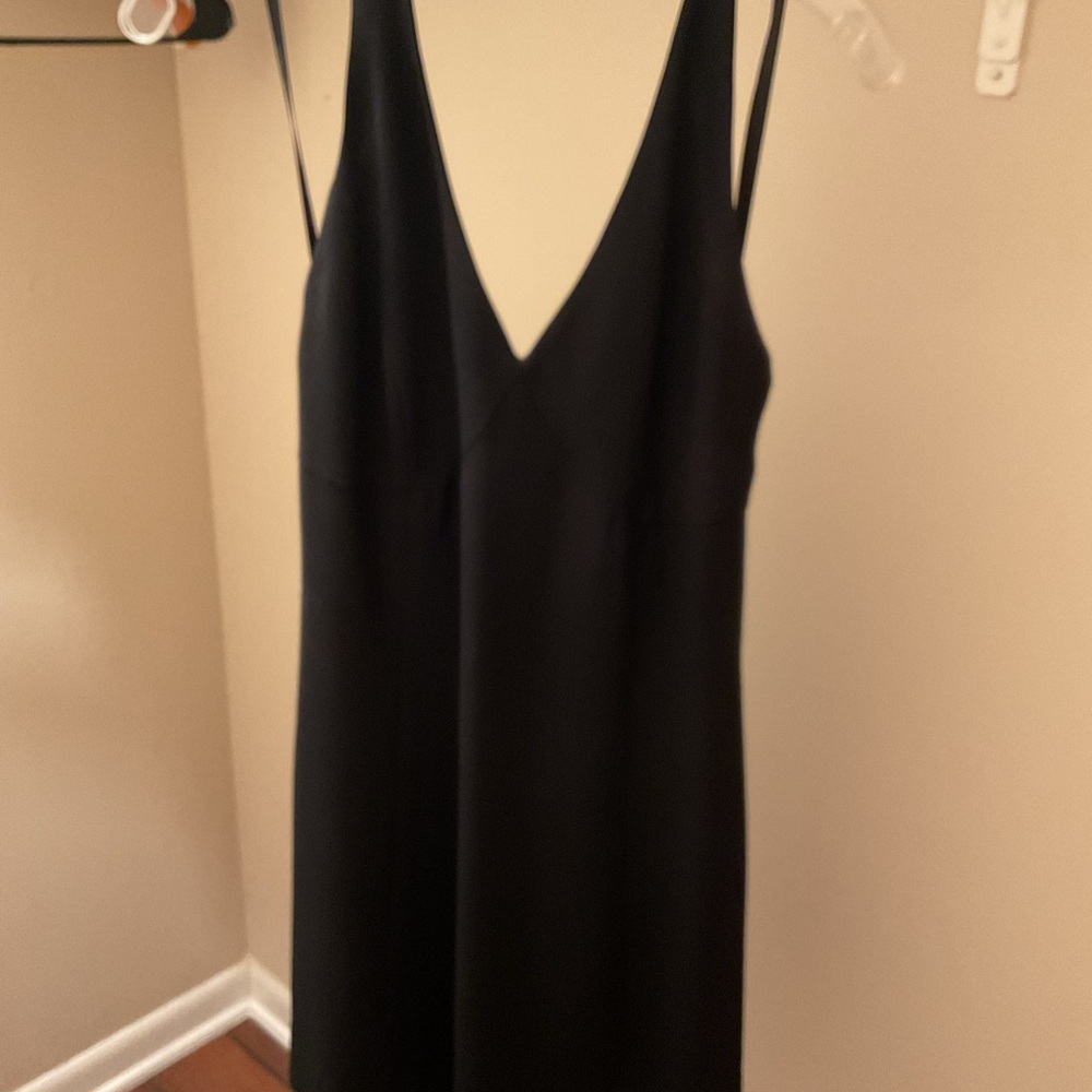 Bebe black halter dress